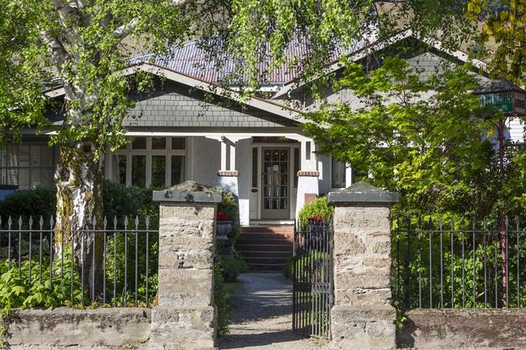 The Olivers precinct is spread over an entire block on Clyde's main street. The 19th-century buildings are heritage protected and home to hospitality and tourism businesses. Photo / Supplied