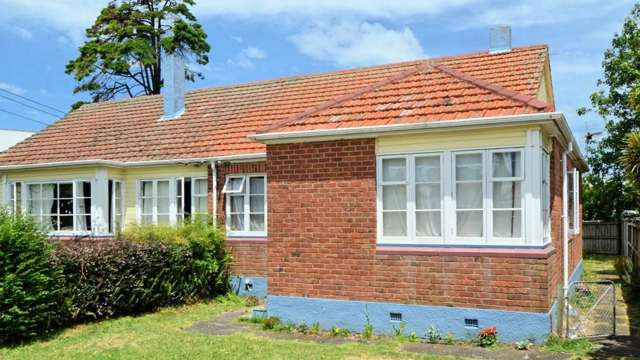 2 Bedroom  Home with secured backyard.