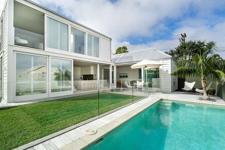 Buyers snapped up a tidy house with potential on Warnock Street, in Westmere, just days after it went on the market, for $2.36m. Photo / Supplied