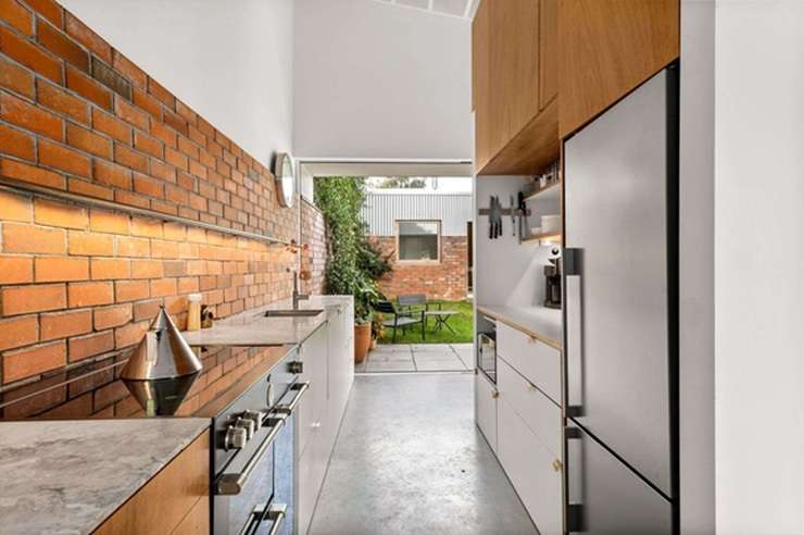 An award-winning two-bedroom home at 90 Alpha Street, in the middle of Cambridge, is on the market for the first time since it was built. Photo / Supplied