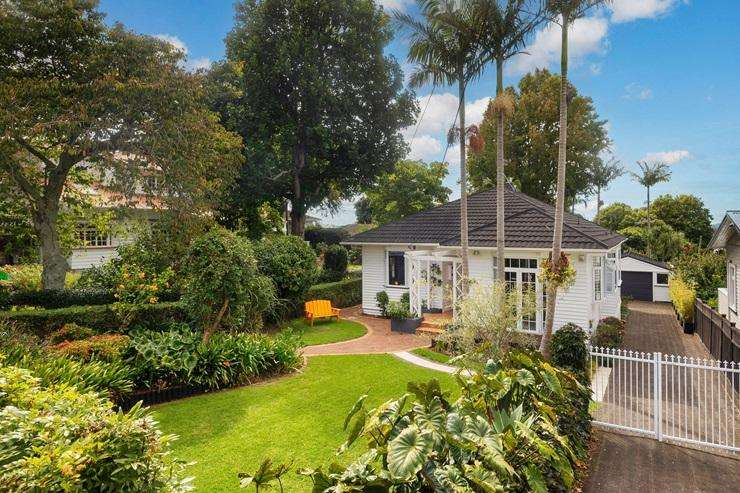 The four-bedroom home at 38 Mount Albert Road, in Mount Albert, Auckland, goes to auction on May 1. Photo / Supplied