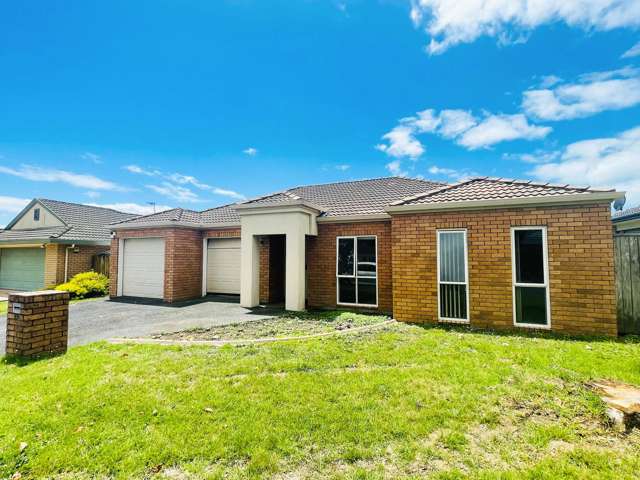 3 bedrooms and two bathrooms