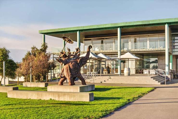 Elephant Hill, in Hawke's Bay, is one of New Zealand's leading wineries. The properties that make up the estate are on the market for sale, and can be bought separately or together. Photo / Supplied