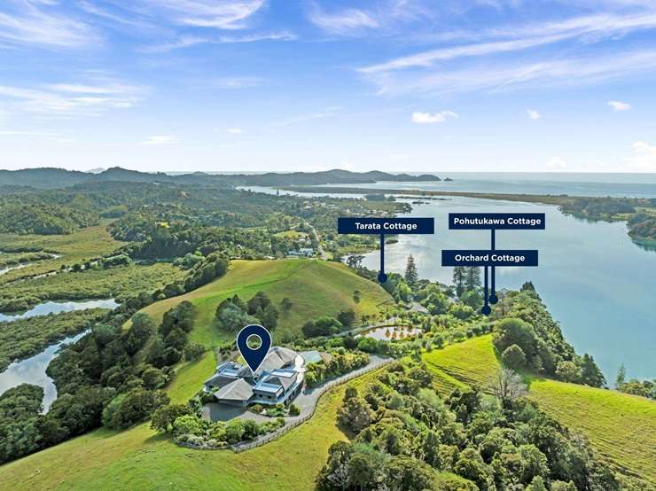 A 27ha estate on the Ngunguru Peninsula, in Northland, was snapped up last year after more than four years on and off the market. Photo / Supplied