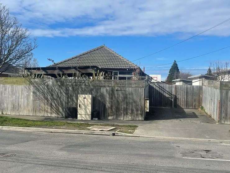 There were four people bidding on the Middlepark Road home, in Sockburn, Christchurch, which sold under the hammer for $836,000. Photo / Supplied