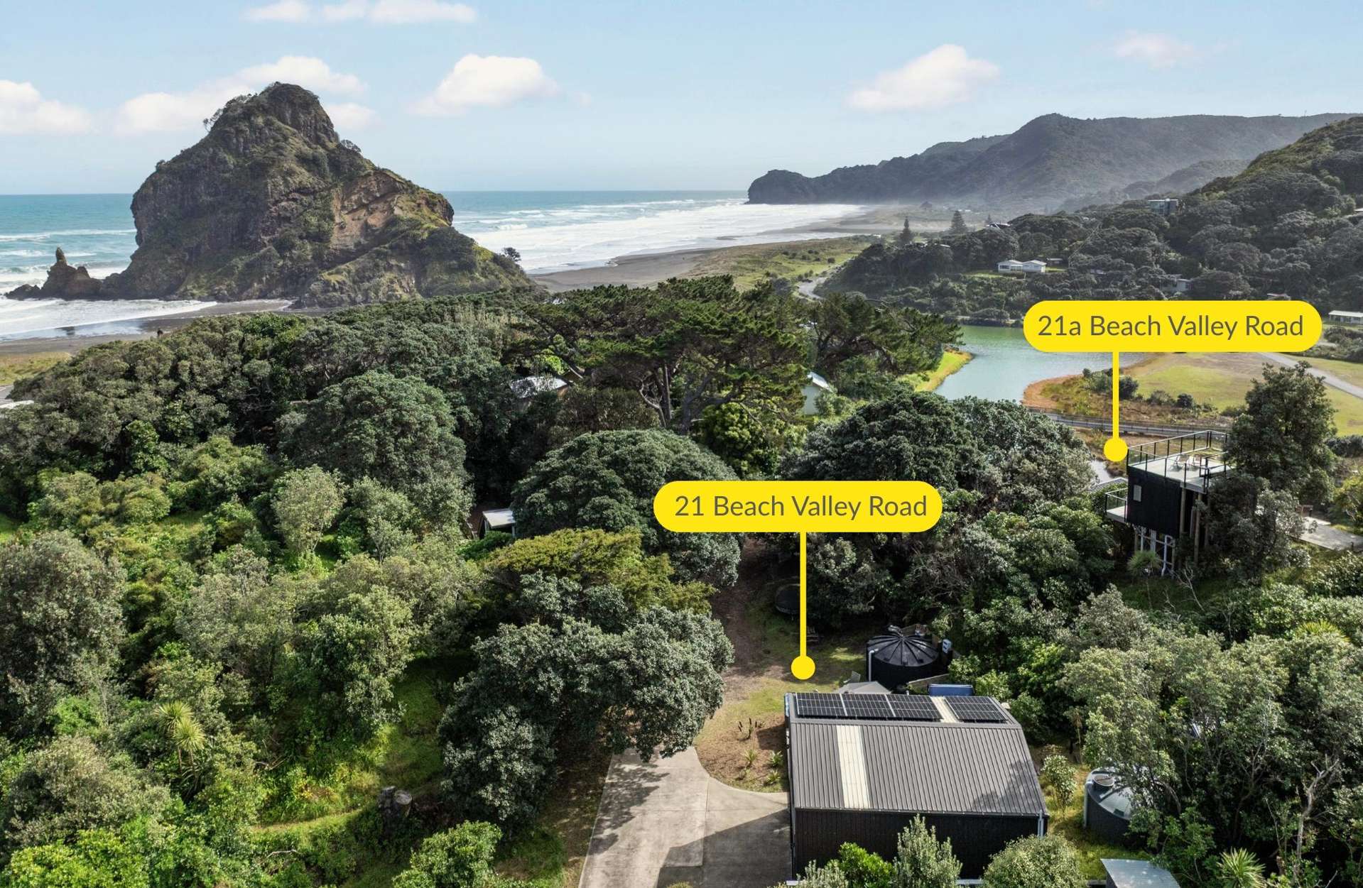 21 & 21a Beach Valley Road Piha_0
