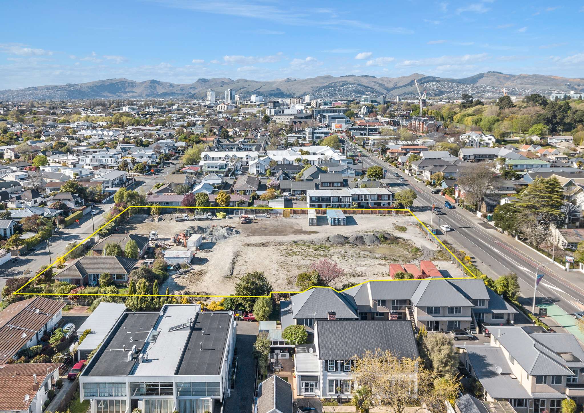 Former All Seasons Hotel site in Christchurch for sale