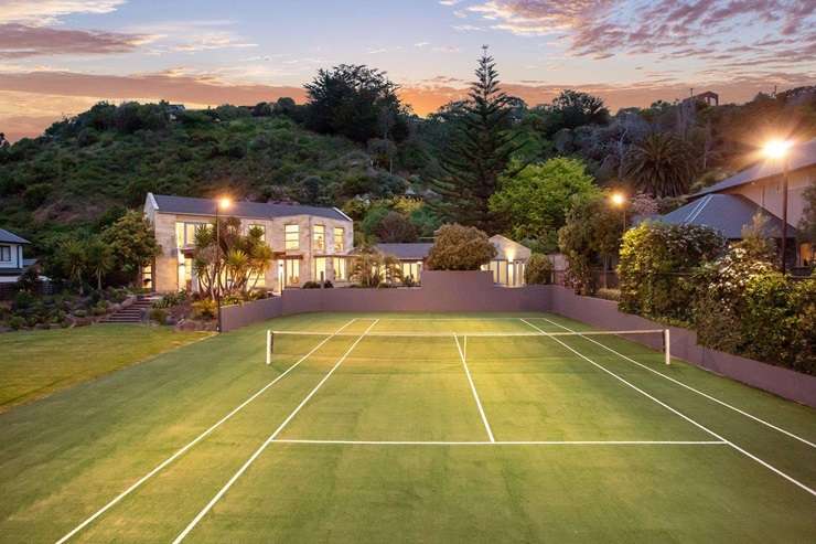 A four-bedroom, four-bathroom home on a 4036sqm section on Dyers Pass Road, Cashmere, in Christchurch has sold for $4.15m. Photo / Supplied