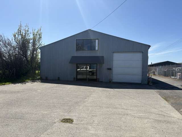 For lease - industrial warehouse - Omahu Road
