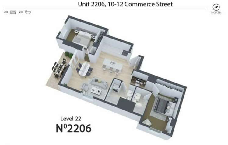 2206/10 Commerce Street Auckland Central_19