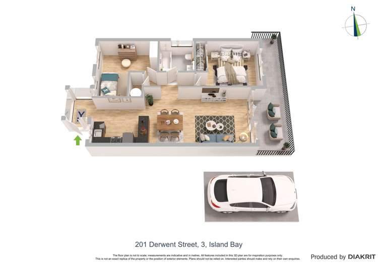 3/201 Derwent street Island Bay_11