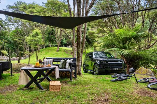 New Zealand forest retreat. Live freely.