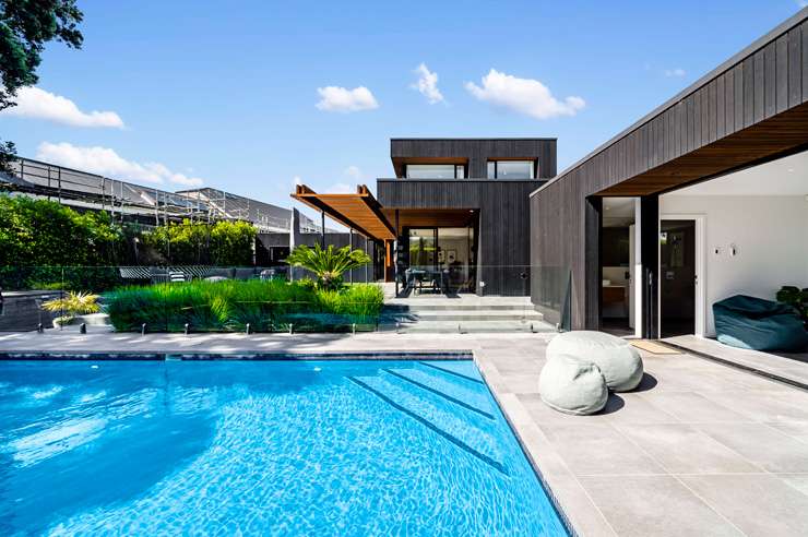 The five-bedroom luxury home on Seaview Road, in Remuera, Auckland, has set a high bar for auction sales this year. Photo / Supplied