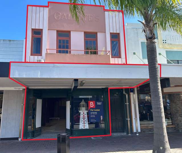 Napier CBD retail leasing gem