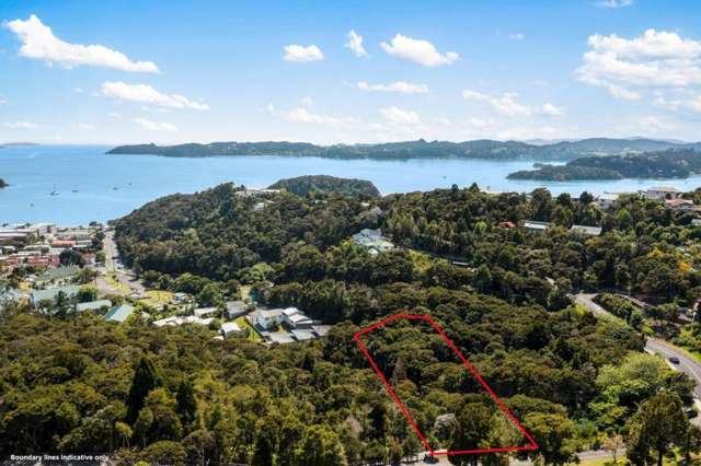 No Covenants on an Acre of land in Central Paihia