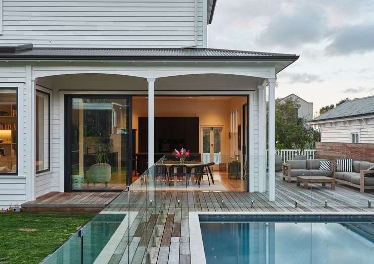 A five-bedroom resort-style home on Schnapper Rock Road, in Schnapper Rock, Auckland, was sold by Patterson Luxury real estate agents, for $4.2m - more than <img.3m above CV. Photo / Supplied