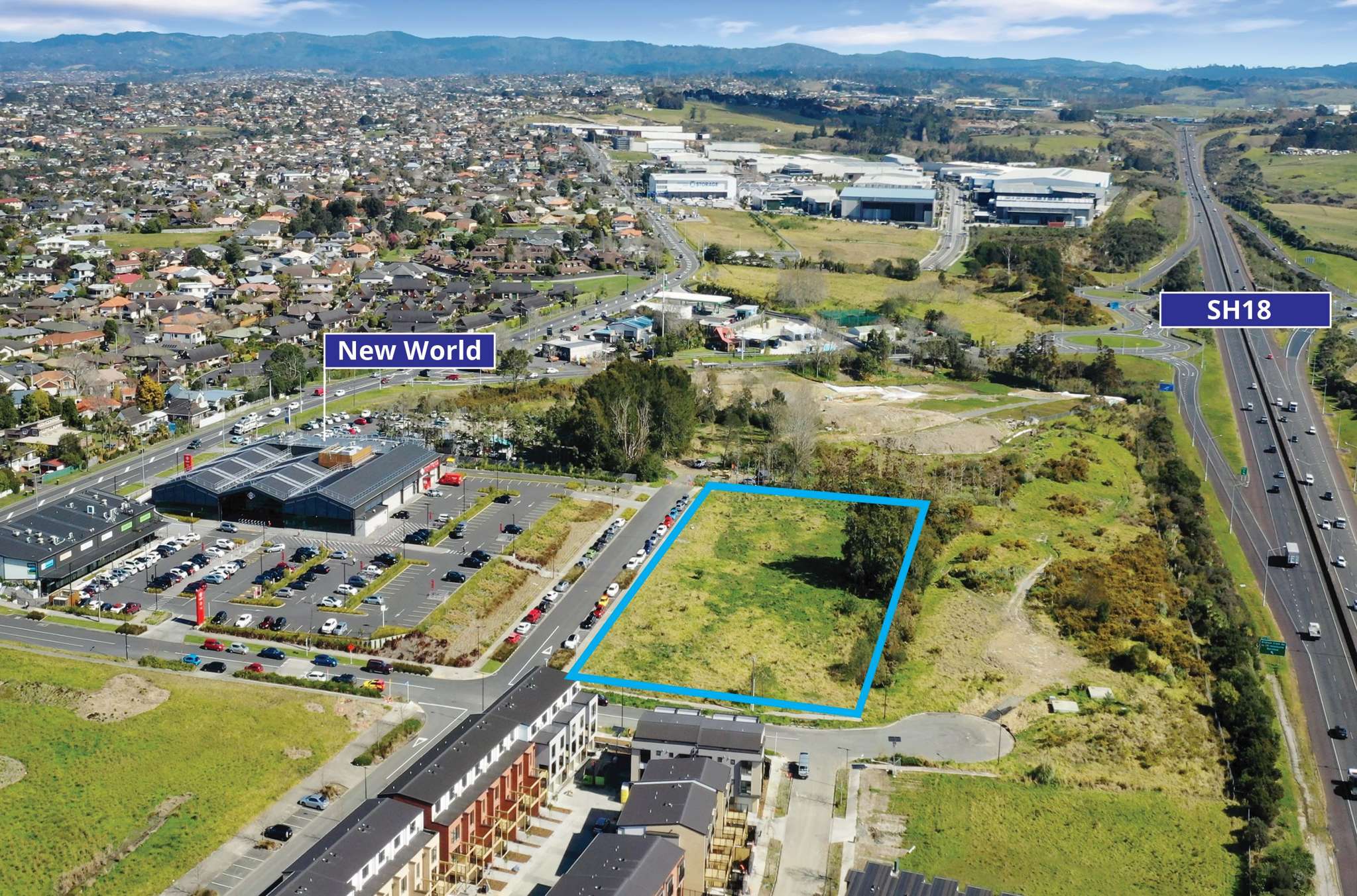 Strategic landholding in Hobsonville