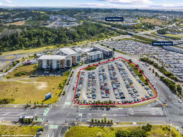 Prime Albany site – Metropolitan Centre zoning