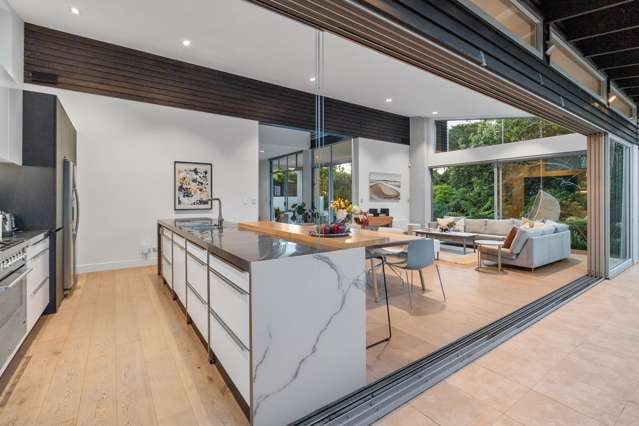 Designer home with style and scenic tranquility