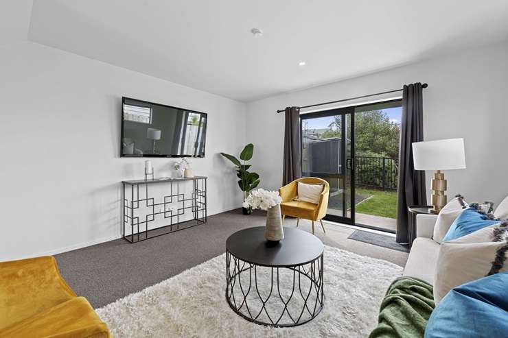 The modern homes on Lappington Road, in Ōtara, Auckland, are priced at  $585,000 and $595,000. Photo / Supplied