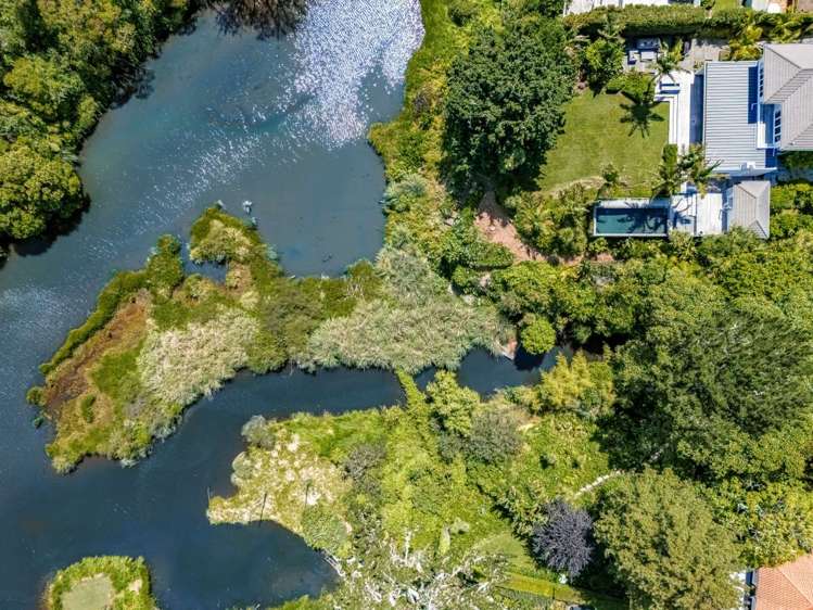Auckland home with an ‘almost island’ on Ōrākei Basin for sale