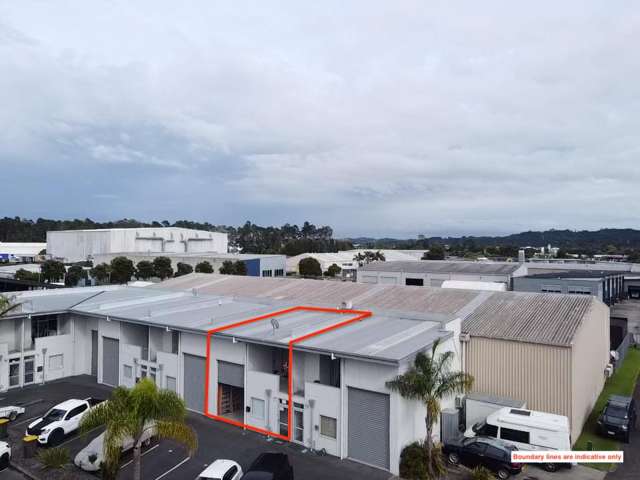 Compact Industrial Unit With Holding Income