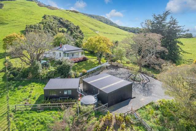 Character home + sleep-out + shed