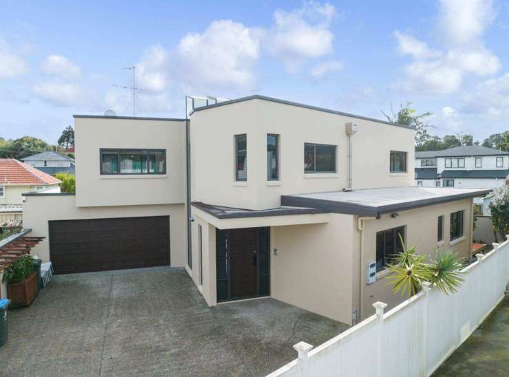 Bidders went hard for a two-bedroom unit on Dominion Road, in Mt Roskill, Auckland. Photo / Supplied