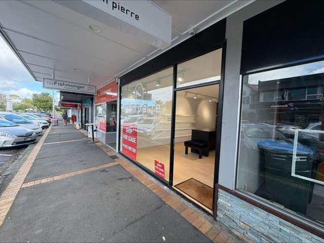 Prime Village Retail in the Heart of St Heliers