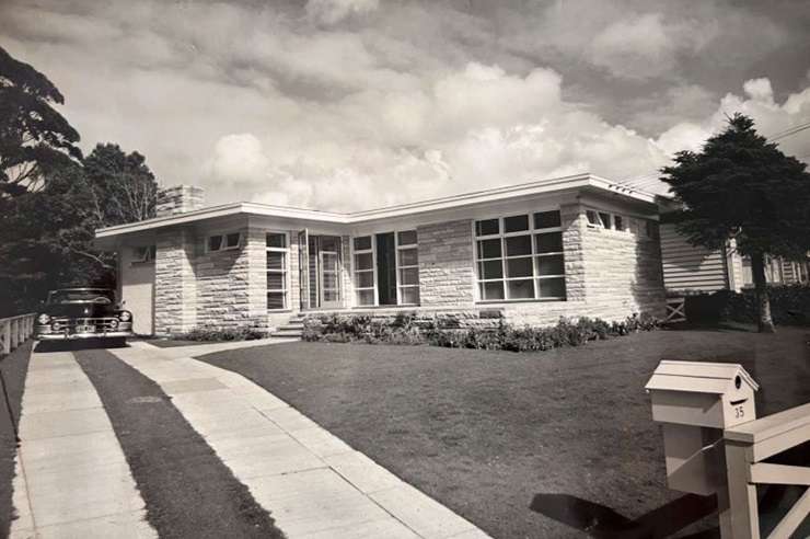 A three-bedroom mid-century gem is on the market at 35 Benson Road, in Auckland's Remuera. Photo / Supplied