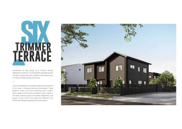 A boutique development in the heart of Papatoetoe