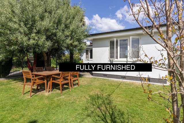 Fully furnished Devon street.