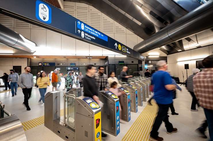 Greater Auckland's Patrick Reynolds spent years backing the City Rail Link. Now he's bought a home near it. Can the CRL boost property values when so many people are still working from home? Video / Sylvie Whinray Editor / Aaron Franks