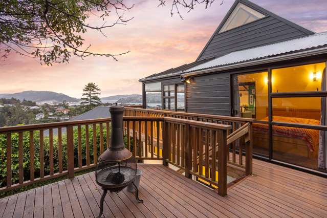 Elevated views, sun-drenched living