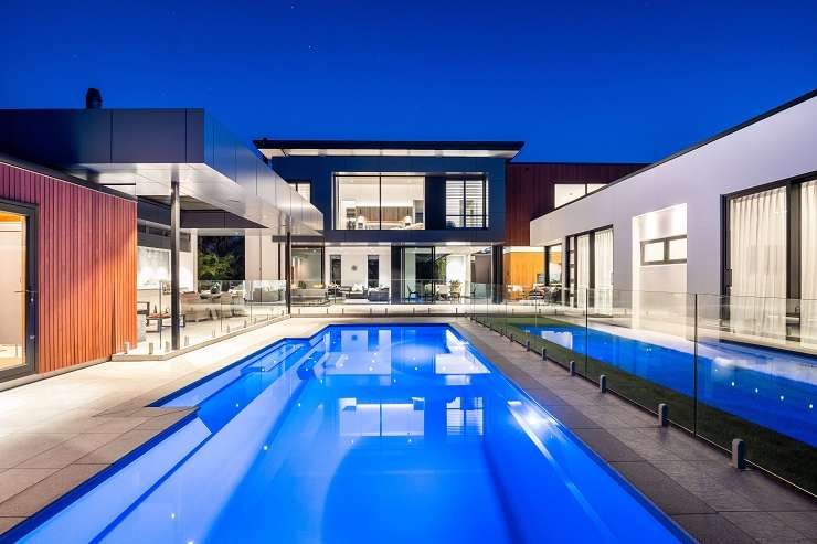 This luxury home on Paritai Drive, in Auckland's Orakei, sold off market for $20m this year. Photo / Supplied