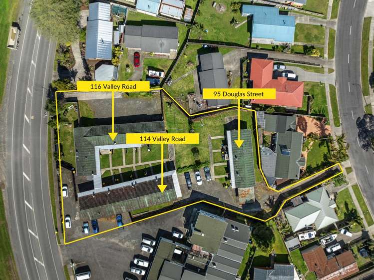 114 & 116 Valley Road and 95 Douglas Street_0
