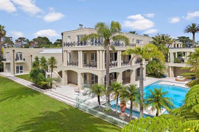 Gasps as record-breaking mega-mansion returns to market