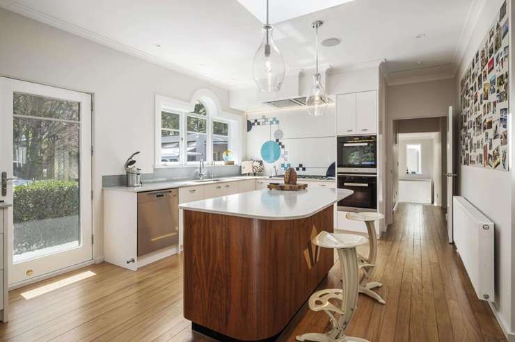 The seven-bedroom, five-bathroom Art Deco home lakefront home is a Lake Rotoiti icon. Photo / Supplied