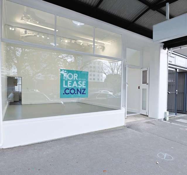 Boutique Ponsonby Retail –73sqm + Car Park