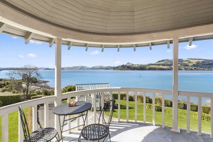 St Leonard's Lodge, at 1 Tui Street, in Dunedin, was built in 1907 by renowned architects Mason & Wales. Photo / Supplied