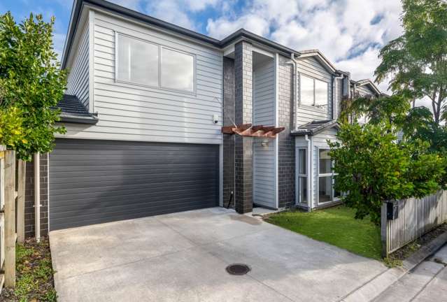 Modern living with double garage