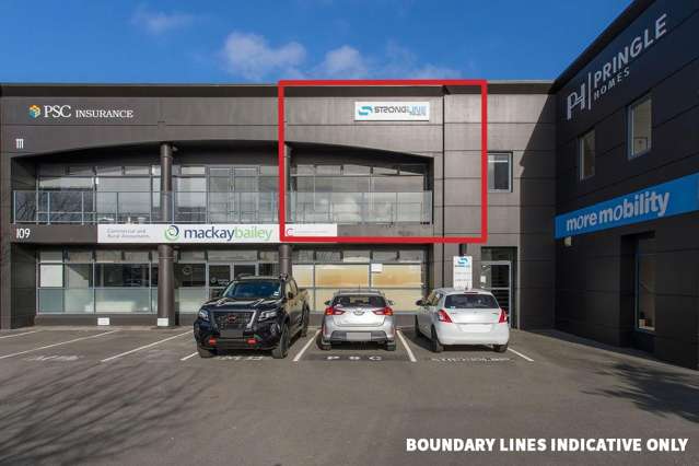 Blenheim Road Office with Profile & Carparks