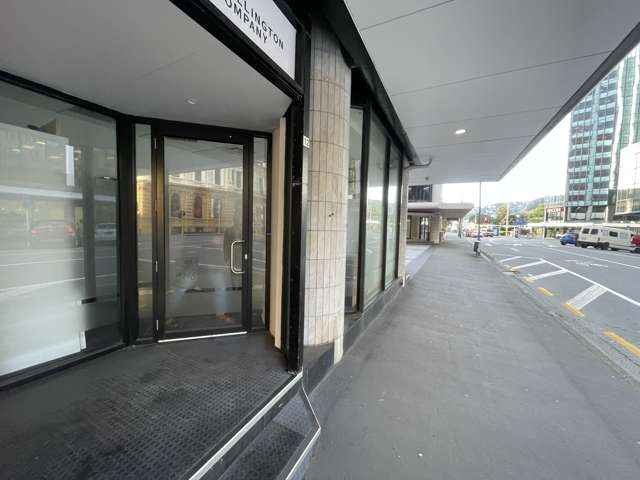 Versatile Retail Opportunity in Wellington CBD