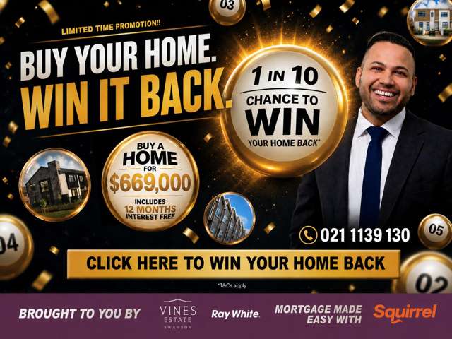 BRAND NEW - WIN YOUR HOUSE BACK