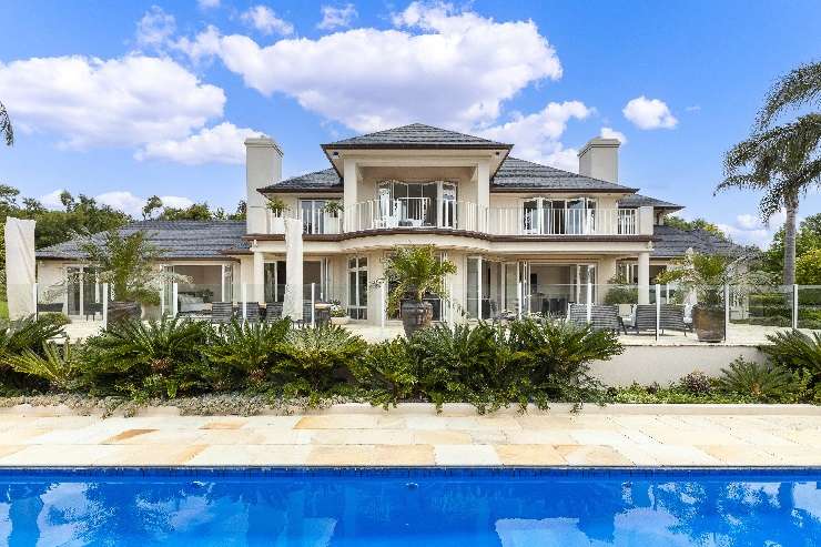 A modern, glass and steel mansion on Burwood Crescent, in Remuera, Auckland, sold for $20.6m in May 2023. The deal was brokered by Graham, Andrew and Ollie Wall, of Wall Real Estate. Photo / Supplied