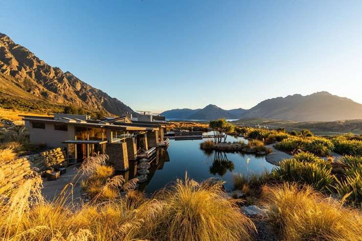 A luxury lodge on Camphill Road, in Wanaka, is one of this year's top sales in Queenstown-Lakes. Photo / Supplied