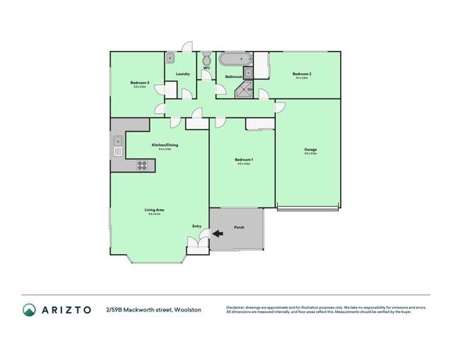 2/59B Mackworth street Woolston_1