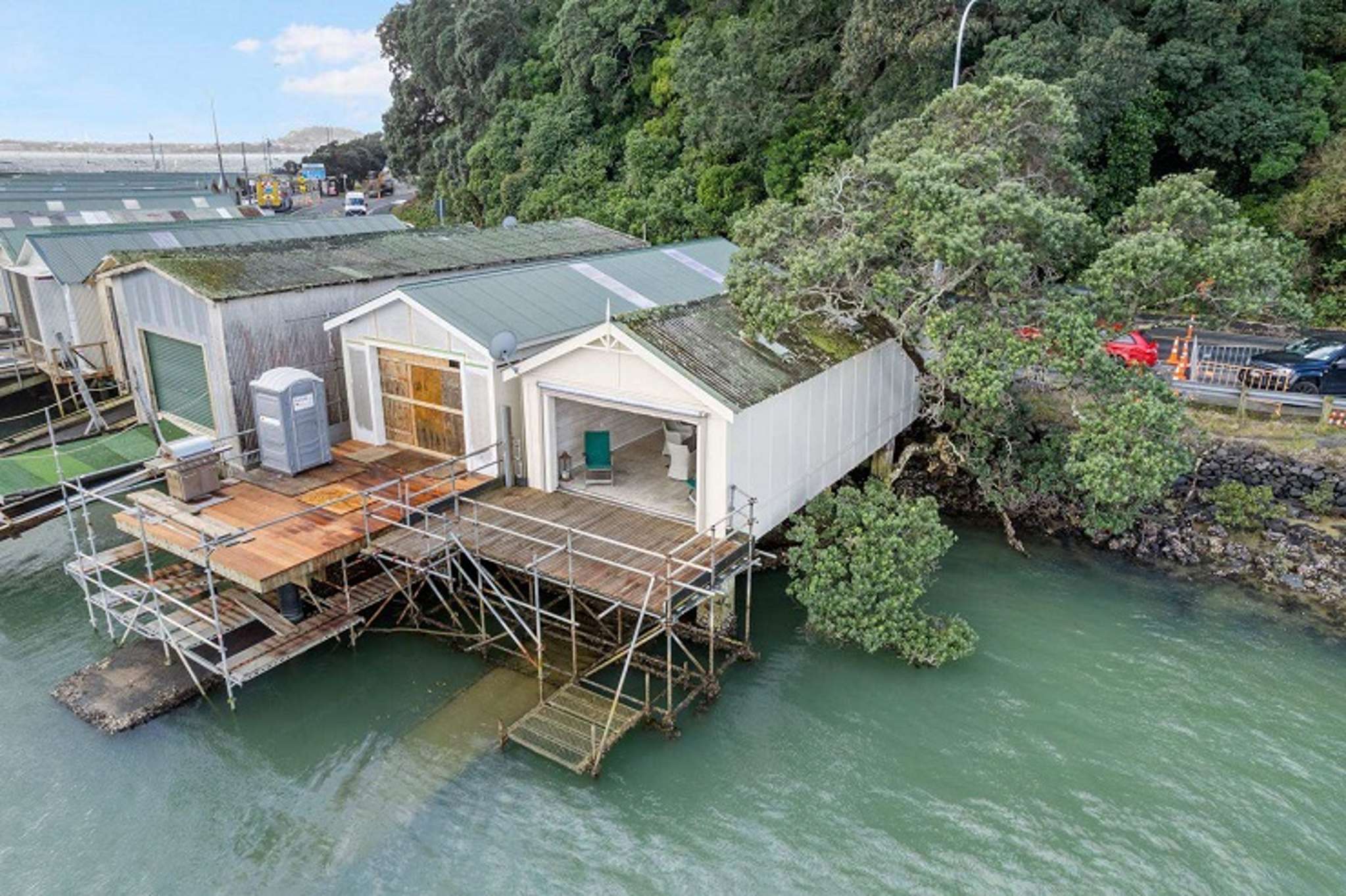 Iconic Auckland boat shed sells for $1.35m