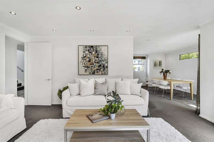 The tired townhouse on Clare Road, in Merivale, sold in a competitive brought-forward auction for <img.475m.