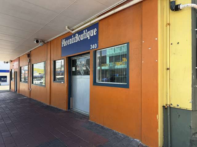 High exposure site on Great South Road